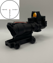 Image for ACOG 4x32 + RMR Reddot 4x Zoom Scope Combo Red dot Clone