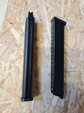 Image for 2x Prowin aluminium extended mags voor Glock 17 en 18