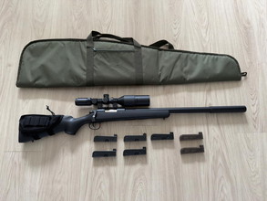 Afbeelding van Tokyo Marui VSR-10 G-Spec volledig ge-upgrade, met bon