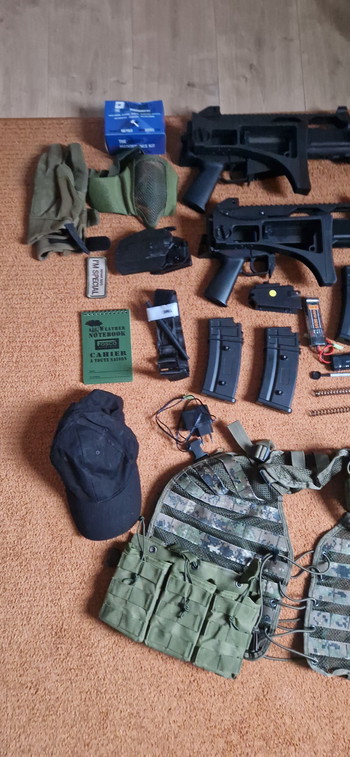 Afbeelding 2 van Set airsoft items