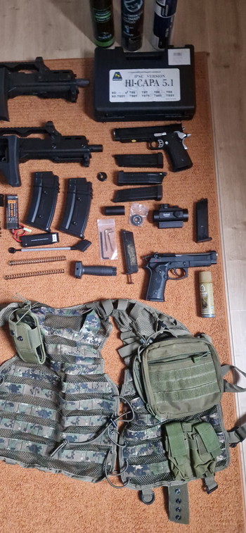 Afbeelding 4 van Set airsoft items