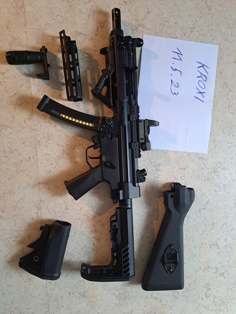 Image 1 for Cyma Platinum Mp5 (F) GateAster/ Brushless Warhead
