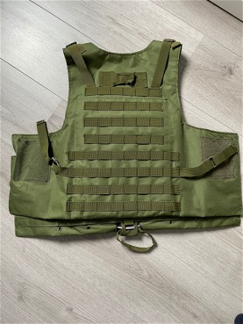 Image 2 for MOLLE Plate carrier (light green)