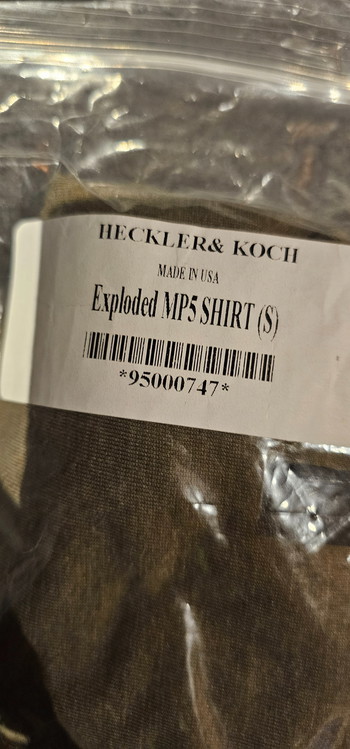 Bild 3 für H&K USA MP5 t-shirt maat S