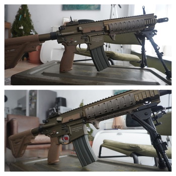 Image 2 pour VFC HK416 A5 Bronze RAL 8000 FDE - upgraded