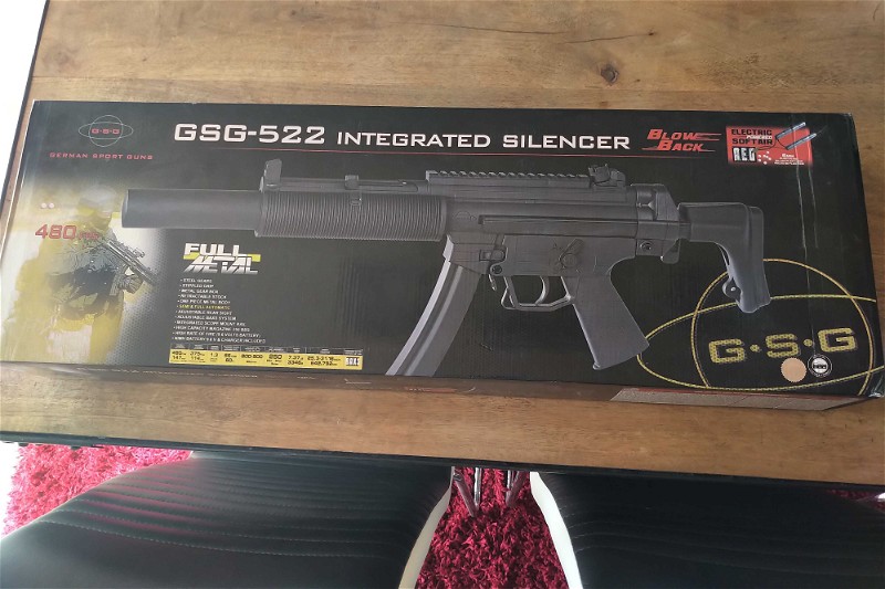 Image 1 pour MP5 GSG-522 Blowback Full Metal