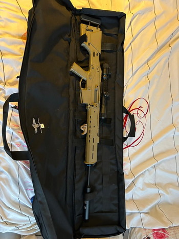 Afbeelding 3 van volledige airsoft  set