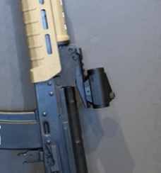 Image 4 for Ak rear sight picatinny rail