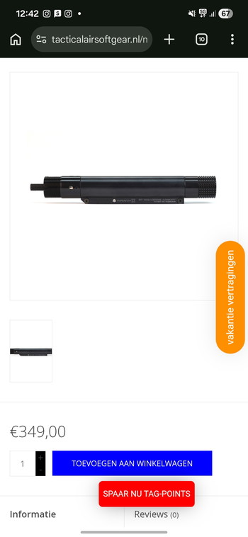 Image 4 for Wolverine WRAITH X voor aeg