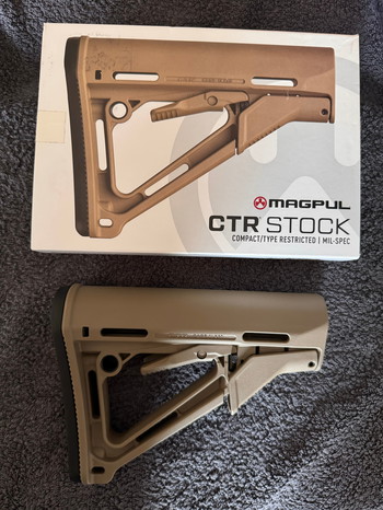 Afbeelding 5 van Magpul CTR Carbine Stock FDE + MOE RVG FDE