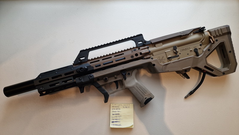 Image 1 pour MTW Forged Cerakote Tan Phylax / SRU Bullpup AR15 Kit