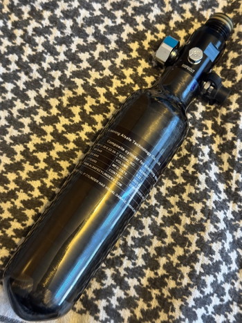 Image 3 for Tuxing 0.22L Carbon Fiber HPA Tank with Regulator
