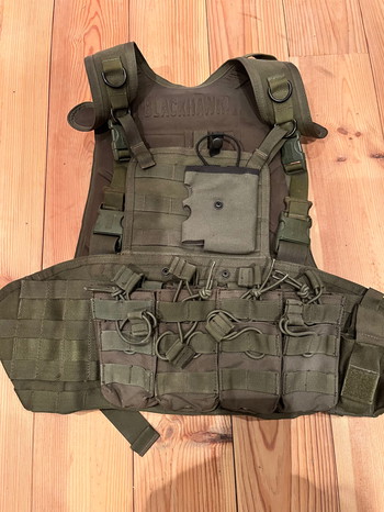 Imagen 5 de Tactical vest met belt en nog extra pouches