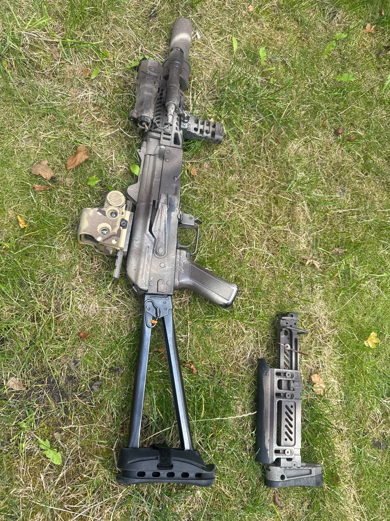 Image 1 for E&L AK 74U met suppressor en magazijnen