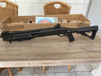 Image 2 pour Cyma CM.366 Tactical Spring Shotgun ABS Plastic Body