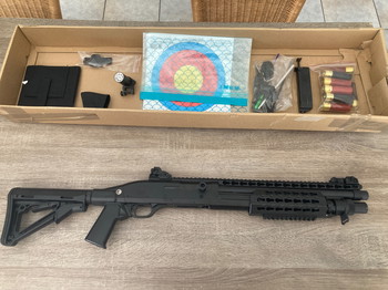 Image 3 pour Cyma CM.366 Tactical Spring Shotgun ABS Plastic Body