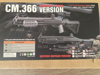 Image 5 pour Cyma CM.366 Tactical Spring Shotgun ABS Plastic Body