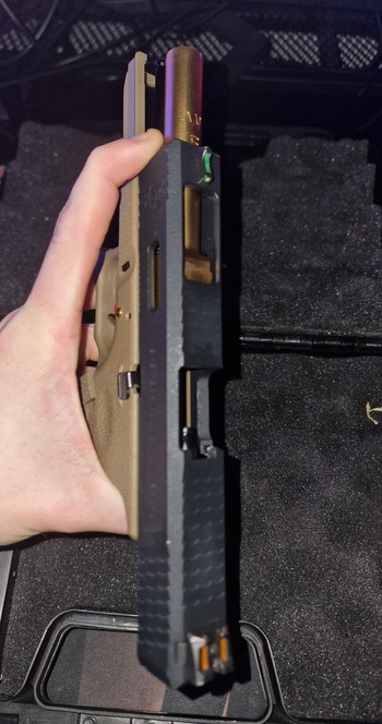 Imagen 3 de Glock 17 WE gold editie met doos