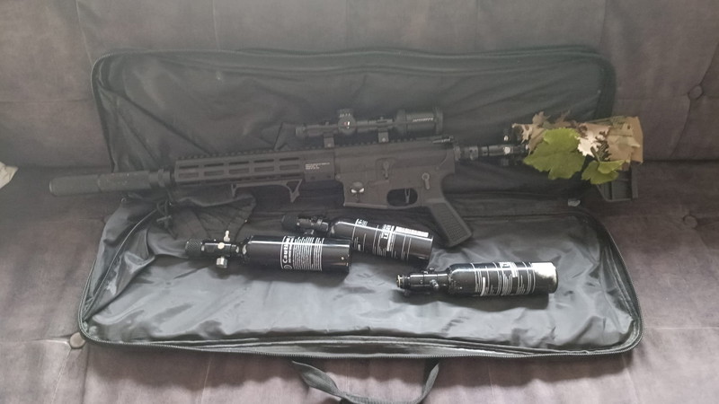 Image 1 for TE KOOP OF RUILEN: zeer nette Wolverine MTW Gen 3 HPA DMR setup.
