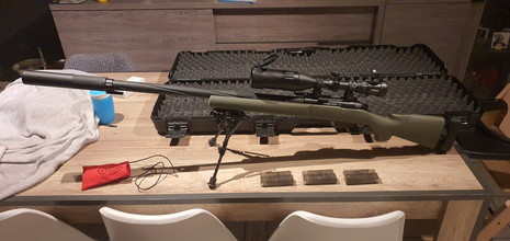 Imagen para Novritsch SSG-24 Sniper met alle accessoires