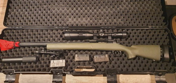 Imagen 2 de Novritsch SSG-24 Sniper met alle accessoires