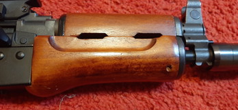 Afbeelding 3 van Classic Army Full Metal AK47U met klapkolf en RealWood handgreep