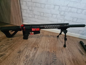 Afbeelding van TKA G&G CM16 SRXL (red edition) DMR build