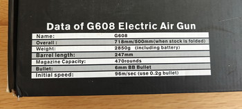Image 2 pour Aeg G36C with 2 battery's