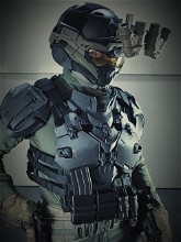 Afbeelding van SRU Tactical Armor Black