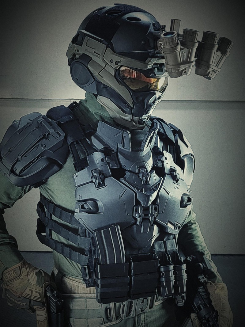 Image 1 pour SRU Tactical Armor Black