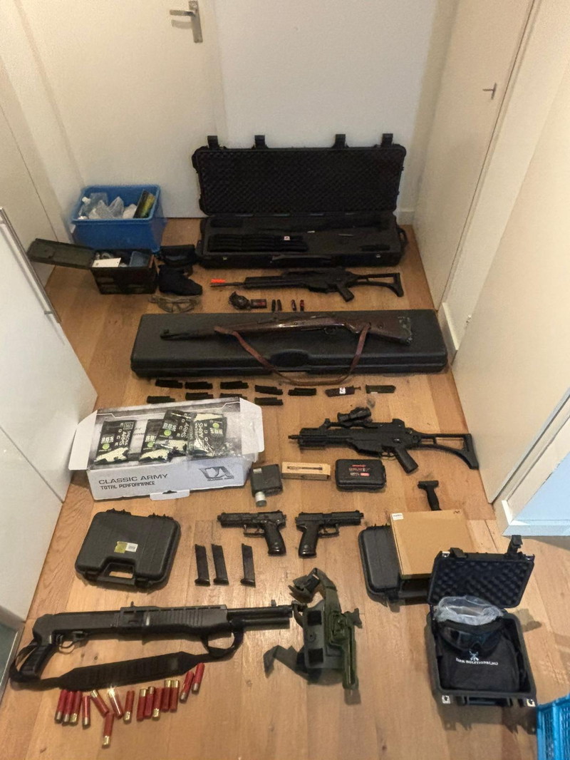 Image 1 for Hele airsoft verzameling