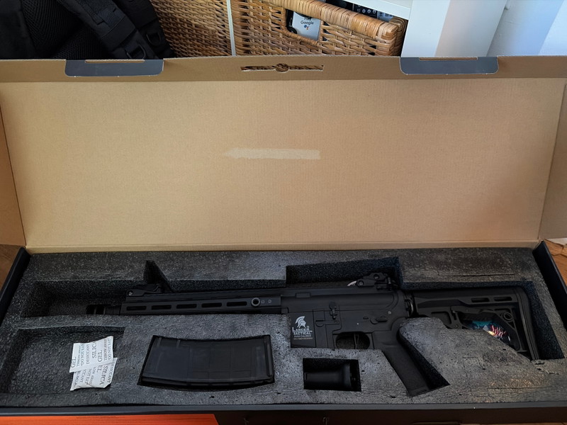 Image 1 for TEKOOP! Lancer Tactical LT-32 Sparta Gen3 AEG in zwart uitvoering