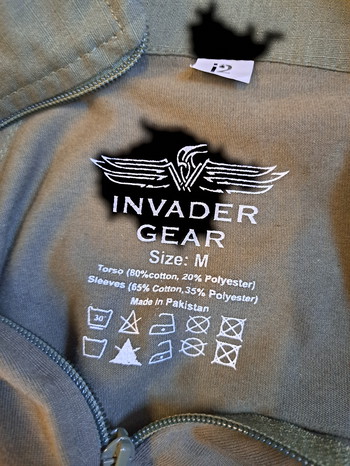 Afbeelding 2 van OD kleding set invader gear