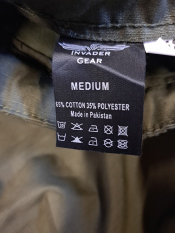 Afbeelding 3 van OD kleding set invader gear