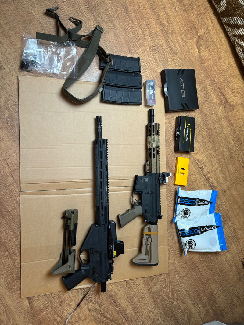 Image 1 for Airsoft set
