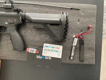 Bild 2 für Te koop: Specna Arms SA-H20 Edge 2.0 (met Gate Aster) +7 midcap magazijnen + Blue-Link adapter