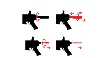 Image 4 for Te koop: Specna Arms SA-H20 Edge 2.0 (met Gate Aster) +7 midcap magazijnen + Blue-Link adapter