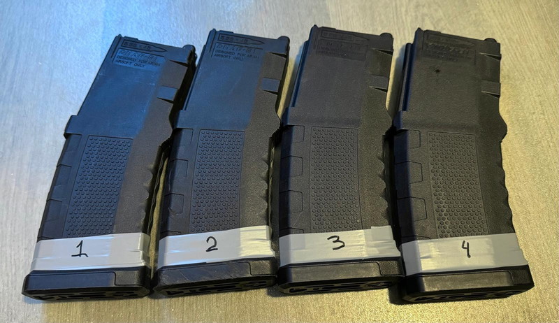 Bild 1 für 4X Double Eagle Noveske N4 DMag (GBB, MWS platform magazine)