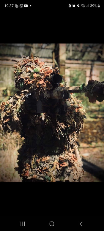 Image 2 pour Stalker dark oak ghillie crafted herfst/winter