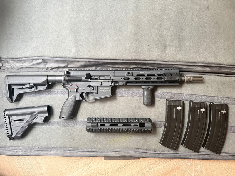 Imagen 1 de VFC HK416A5 Gen 2 GBBR | Geissele SMR Handguard | 4UAD bucking | 3 lekvrije magazijnen