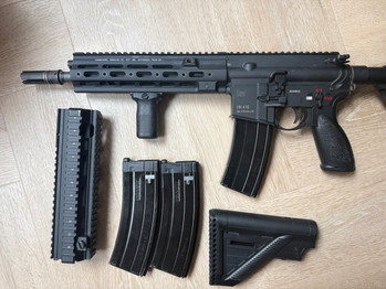Imagen 3 de VFC HK416A5 Gen 2 GBBR | Geissele SMR Handguard | 4UAD bucking | 3 lekvrije magazijnen