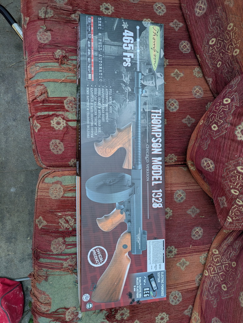 Image 1 for Nieuw en ongebruikt Tommygun, VX9 pistol en eshooter Tracer unit