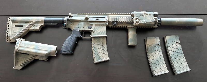 Image 1 for VFC HK 416 D Gen.3  Silencer, Extra Stock & 3 Mags