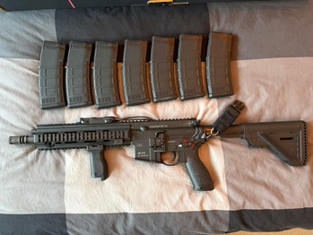 Afbeelding 2 van VFC HK416A5 GBBR (CO2) - F-mark, semi-only - geüpgraded - incl. 7 CO2-mags en originele doos