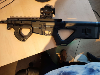 Image 2 for ICS ASG HERA-Arms CQR Black met 4 mags