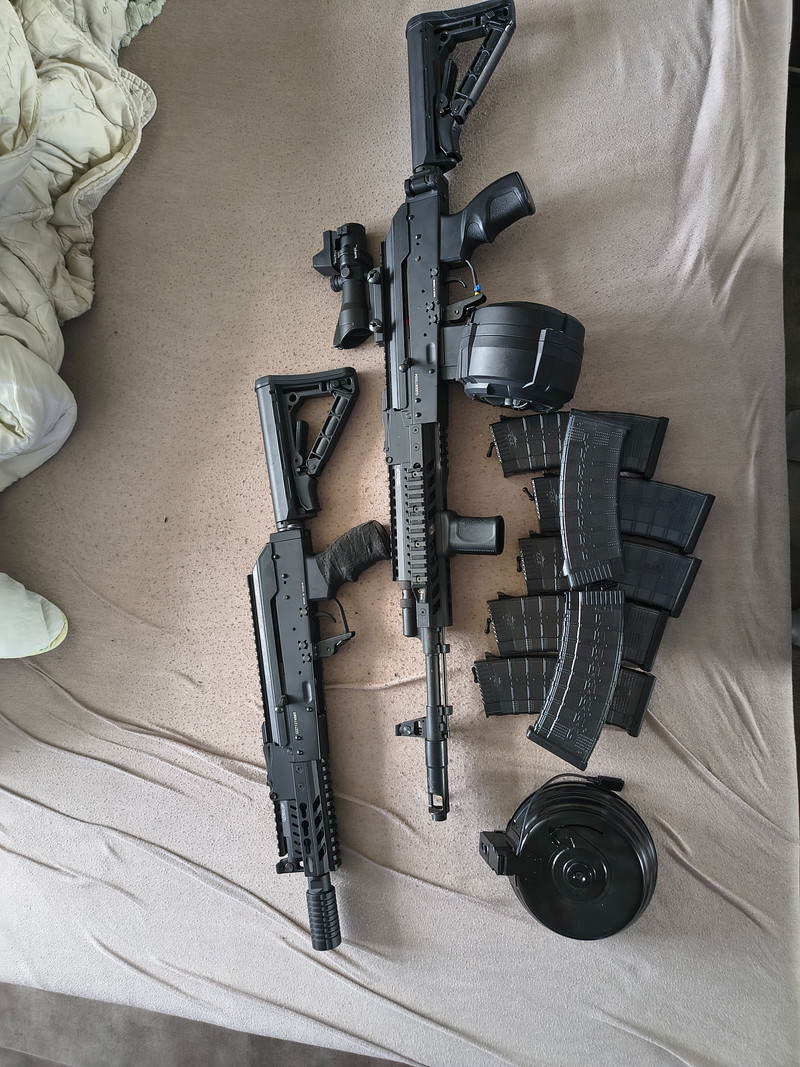 Image 1 for G&G rk74 en G&G rk74 cqb met drummags