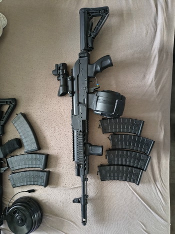 Image 3 for G&G rk74 en G&G rk74 cqb met drummags