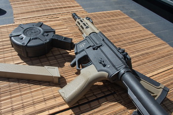 Image 2 pour Specna Arms SA-FX01 FLEX X-ASR + G&G ARP 9 Drum Mag 1500rds