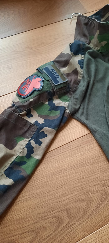 Image 2 for Invader Gear Woodland Combat Pants Size M en combat shirt Size M