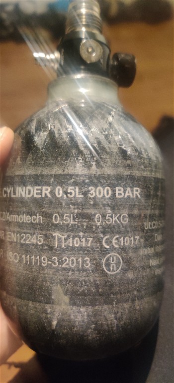 Afbeelding 2 van Carbon fles